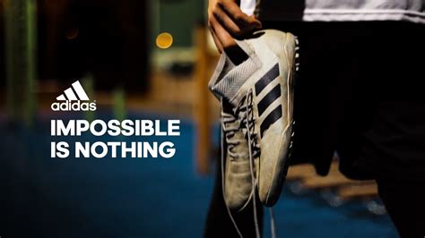 adidas advertisement impossible is nothing.